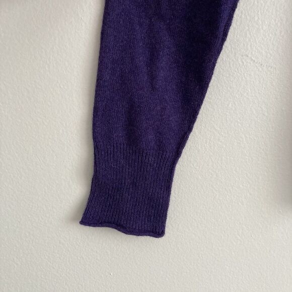 Banana Republic Womens Purple Button Front Wool Blend Cardigan Size XS - Picture 5 of 8